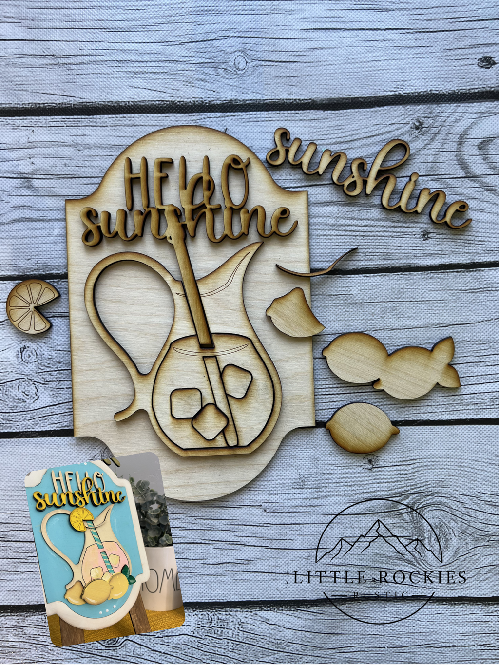 DIY KIT - Lemonade Interchangeable Insert