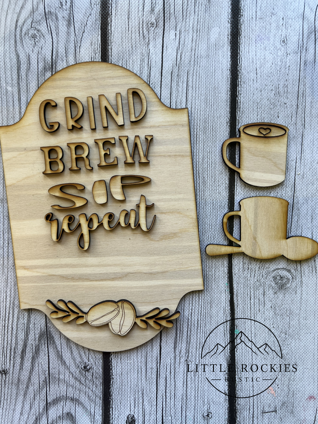 DIY KIT - Coffee Interchangeable Insert