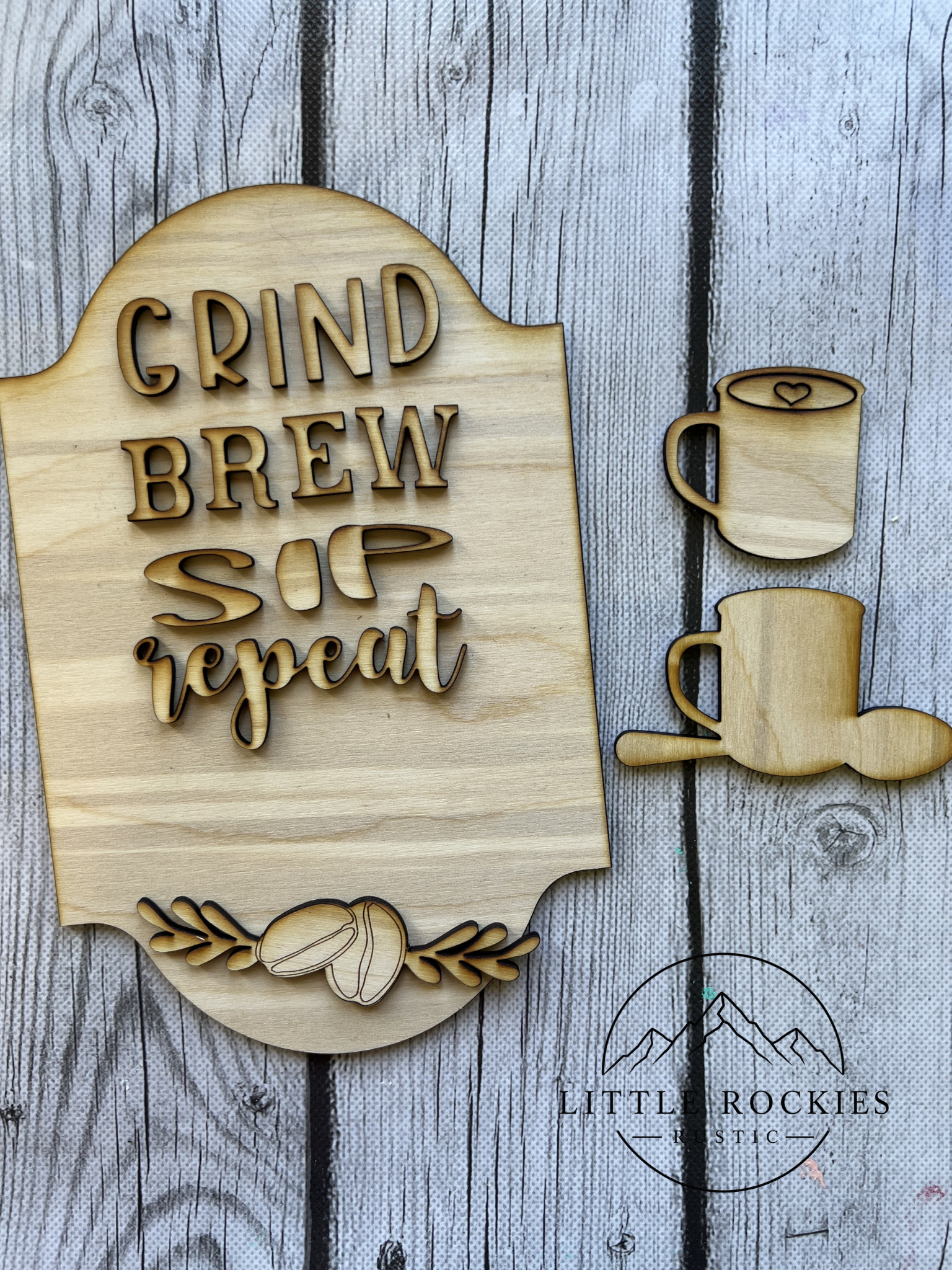 DIY KIT - Coffee Interchangeable Insert