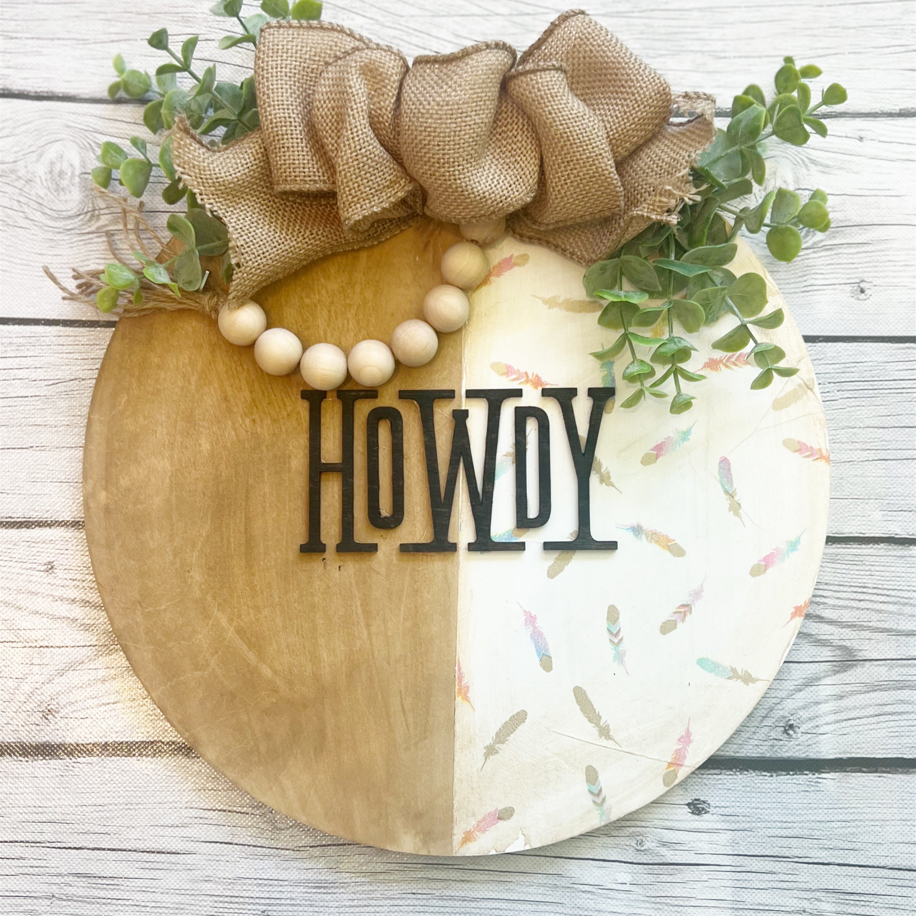 Howdy Door Hanger